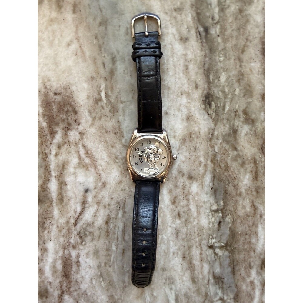 Disney Fossil Mickey Mouse 3D Embossed Dial Limited Edition Watch 07035 of 15000